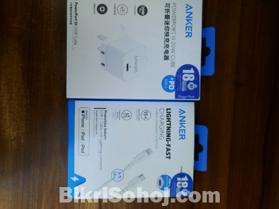 Anker adapter and cable